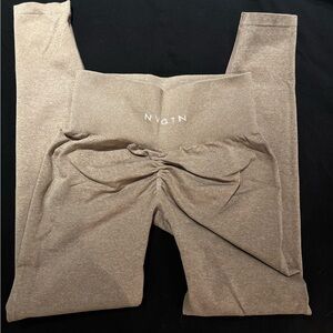 NVGTN Ribbed Tan Leggings